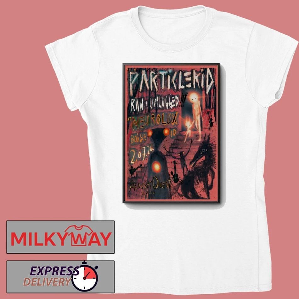 Particle Kid Feb 7 2026 Neurolux Boise ID Poster shirt