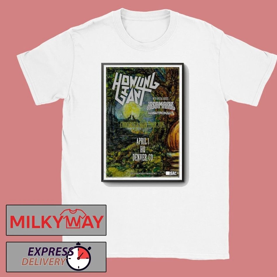 Funny Howling Giant Apr 1 2026 Poster Denver, CO shirt