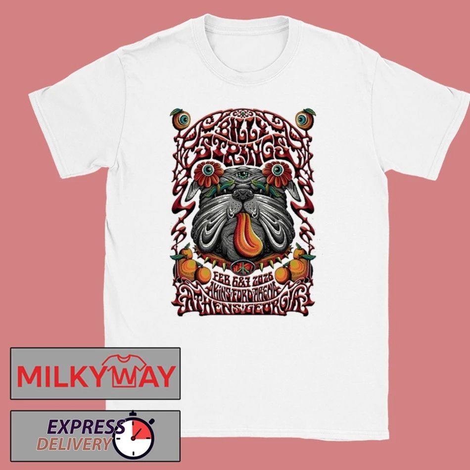 Billy Strings Feb 6-7 2026 Akins Ford Arena In Athens GA Shirt