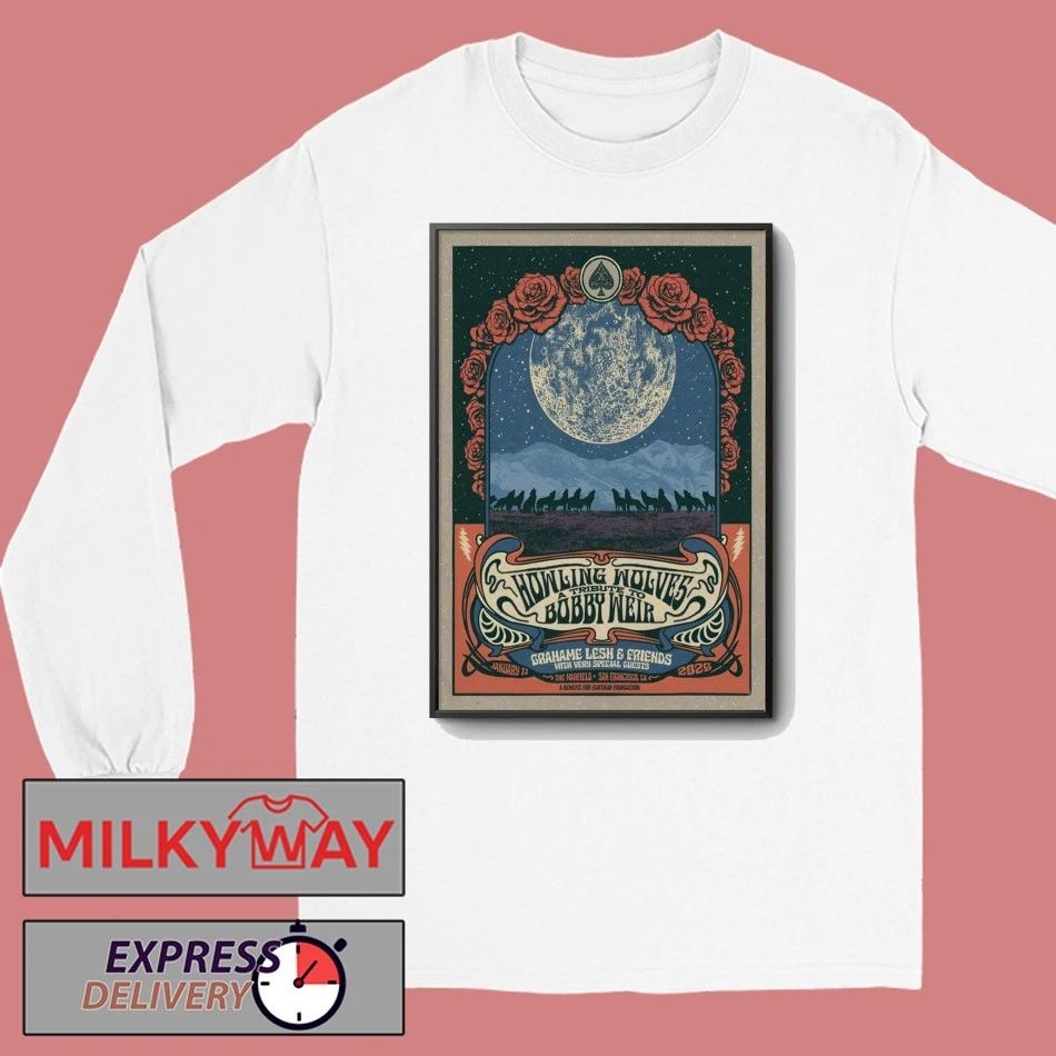 Grahame Lesh And Friends Jan 17 2026 The Warfield San Francisco CA Poster shirt