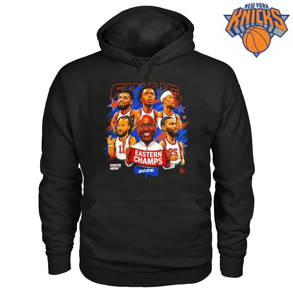 New York Knicks NBA Eastern Conference Champions 2026 Finals Graphic T Shirt