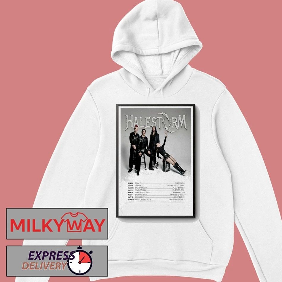 Poster HALESTORM Tour 2026 shirt