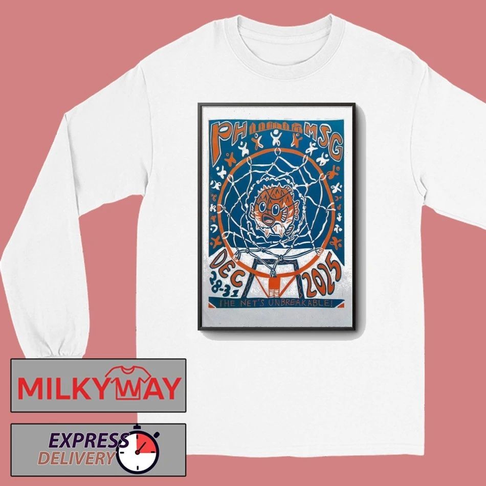 Phish NYE Dec 28-31 2025 MSG New York Poster shirt