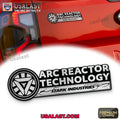 Iron Man Arc Reactor Technology Car Name Badge