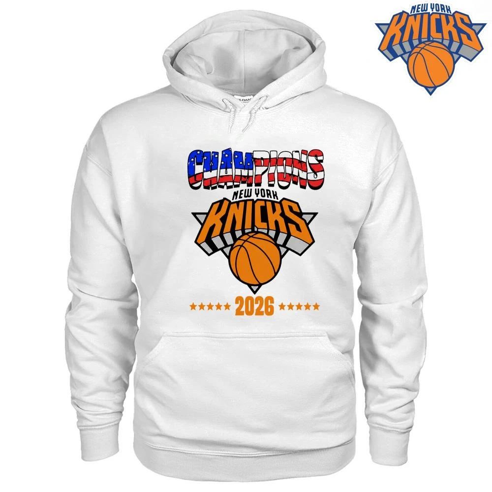 New York Knicks Champions 2026 USA Flag NBA Finals 2026 Shirt