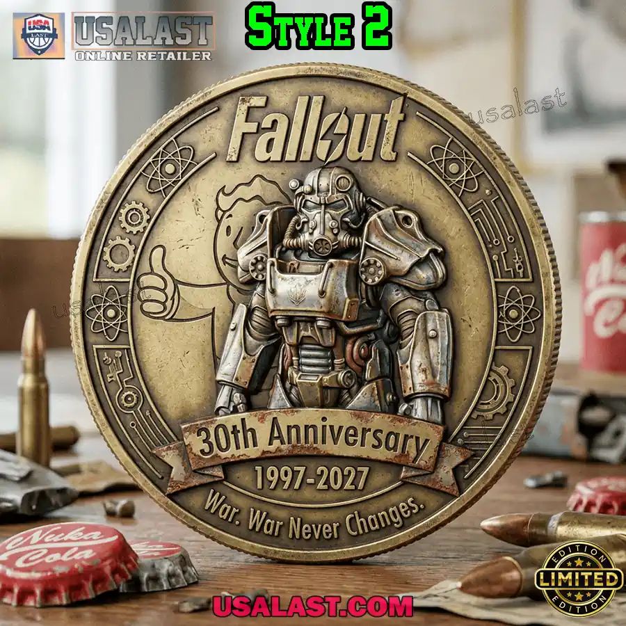 Fallout 30th Anniversary 1997-2027 Commemorative Coin