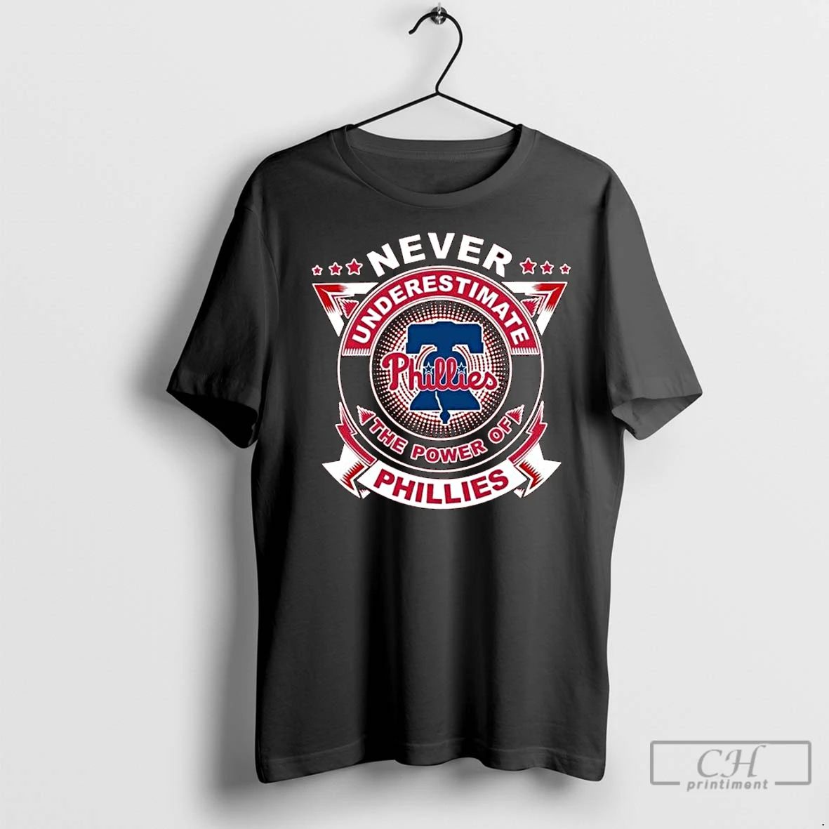 Classic Never Underestimate The Power Of Philadelphia Phillies Long Sleve