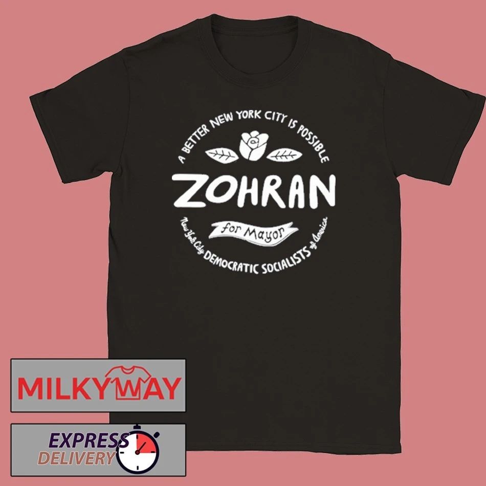 Zohran A Better New York is Possible Logo shirt