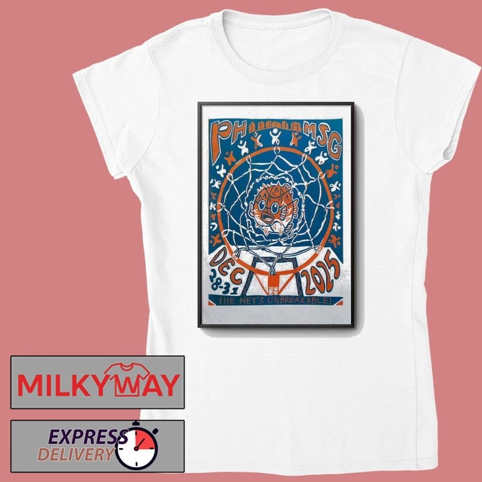 Phish NYE Dec 28-31 2025 MSG New York Poster shirt