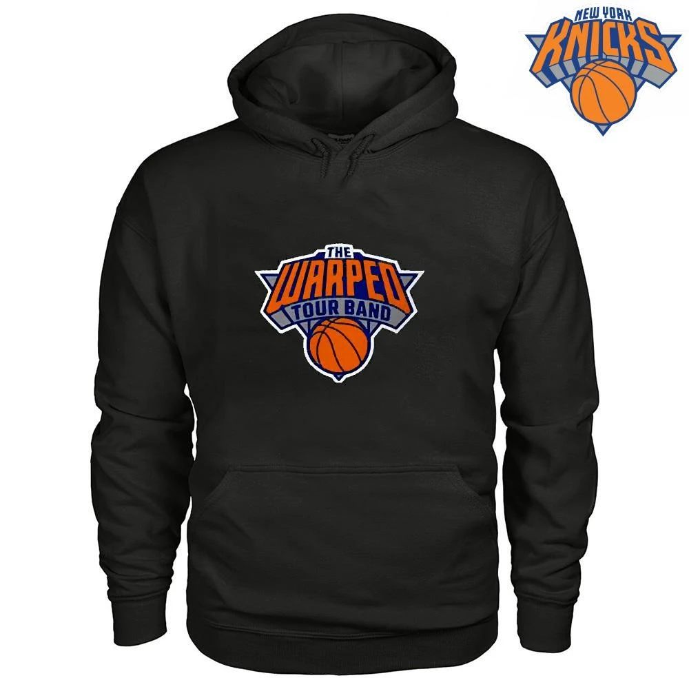 New York Knicks The Warped Tour Band Basketball Mashup T Shirt