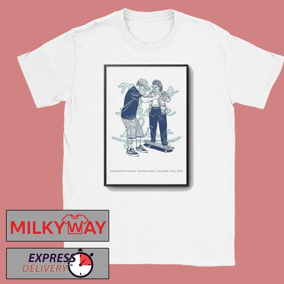 Moms Skate Club Jesse Lacey & Friends Eastside Bowl, Madison, TN 12.14.2025 Poster shirt