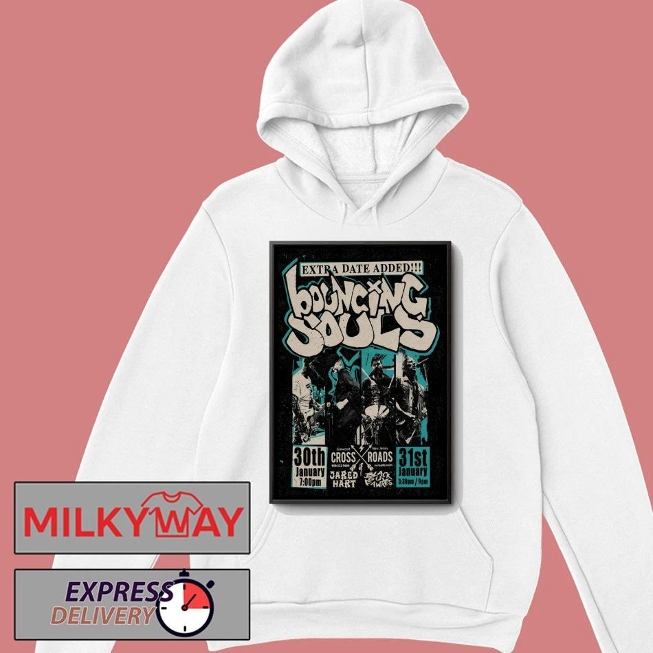 The Bouncing Souls 1 30-1 31 2026 Garwood NJ Poster shirt