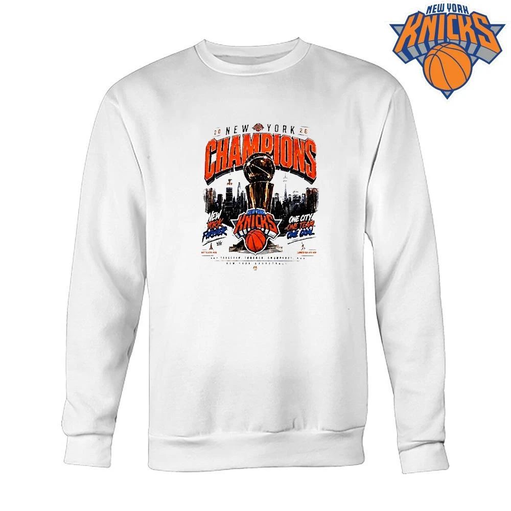 New York Knicks Basketball Champions 2026 New York Forever One City One Team Shirt