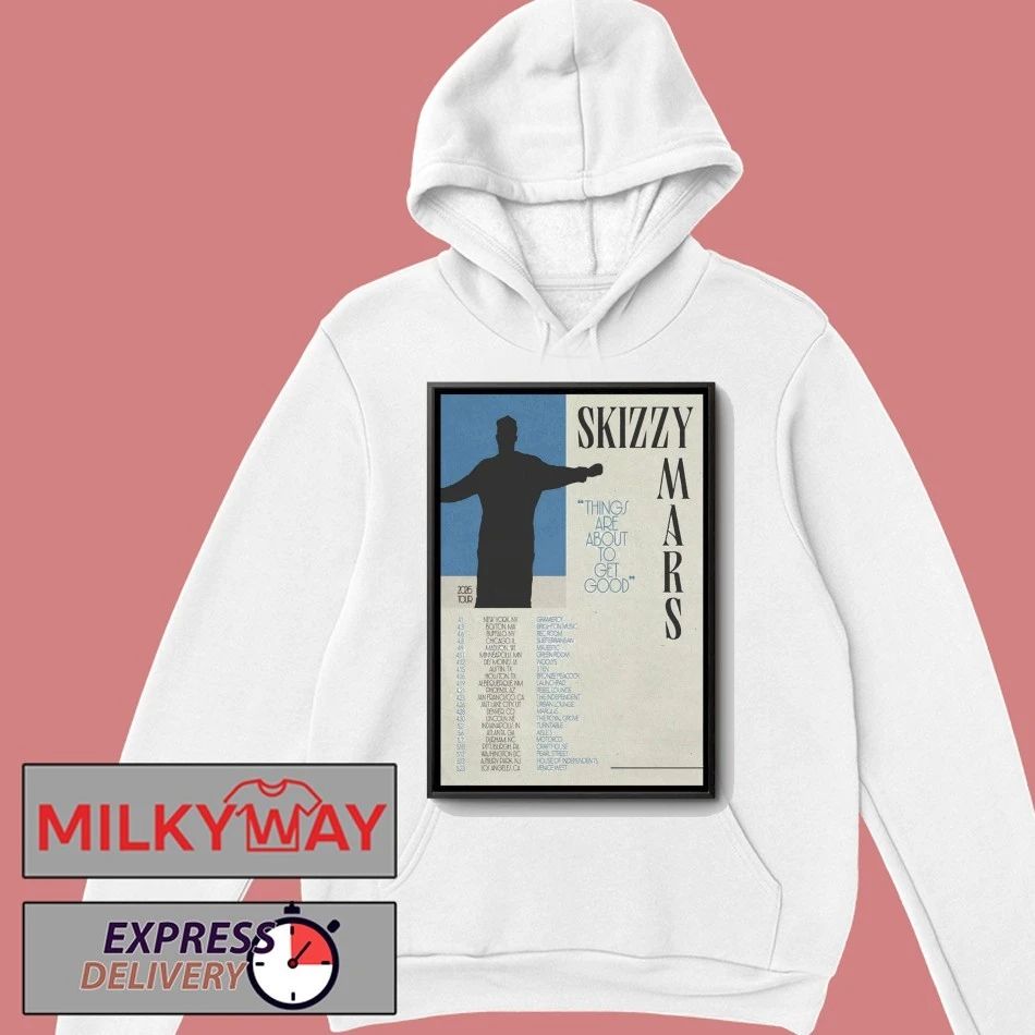 Skizzy Mars 2026 North American Shows Poster shirt