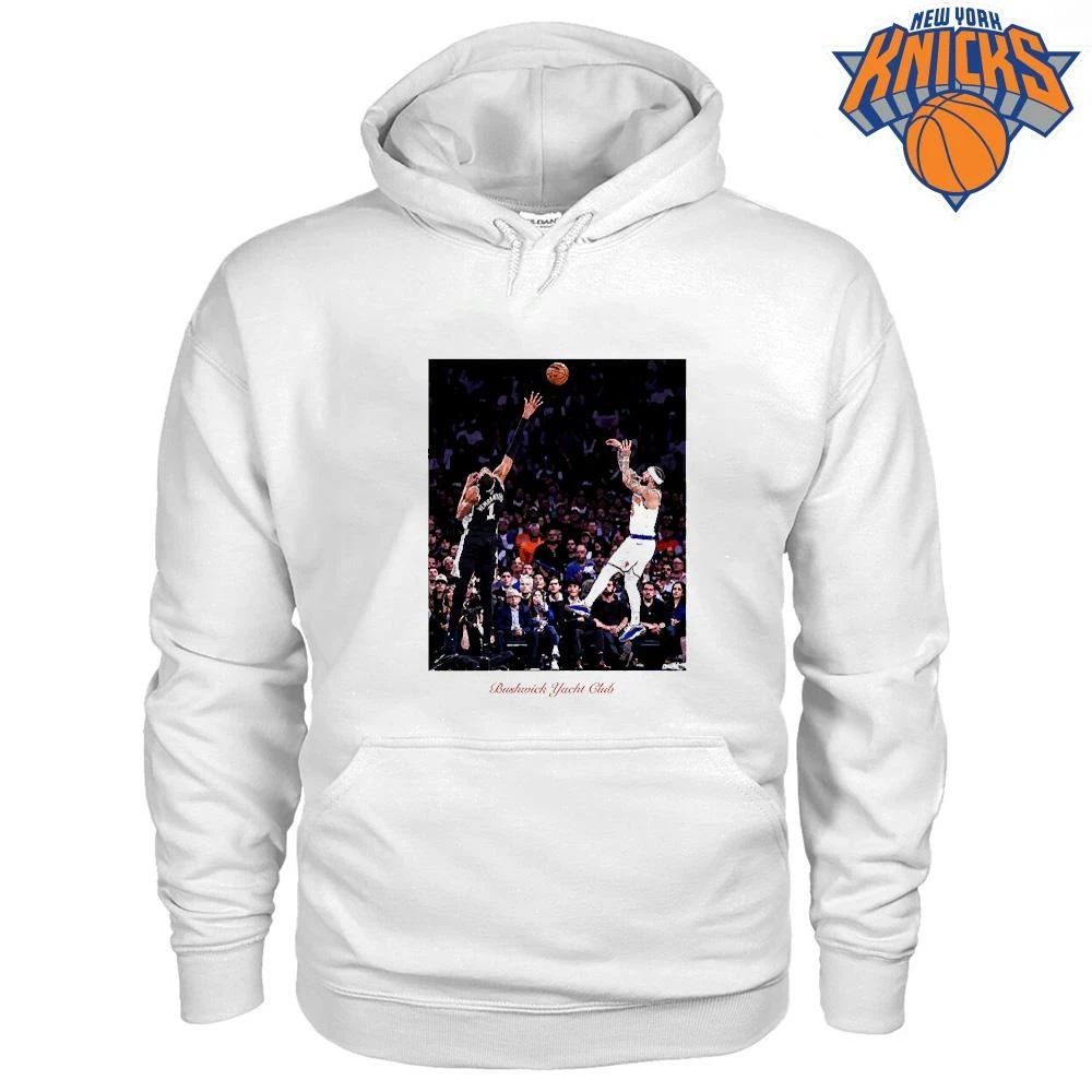 New York Knicks Champions NBA 2026 Donte DiVincenzo Victor Wembanyama Bushwick Yacht Club Shirt