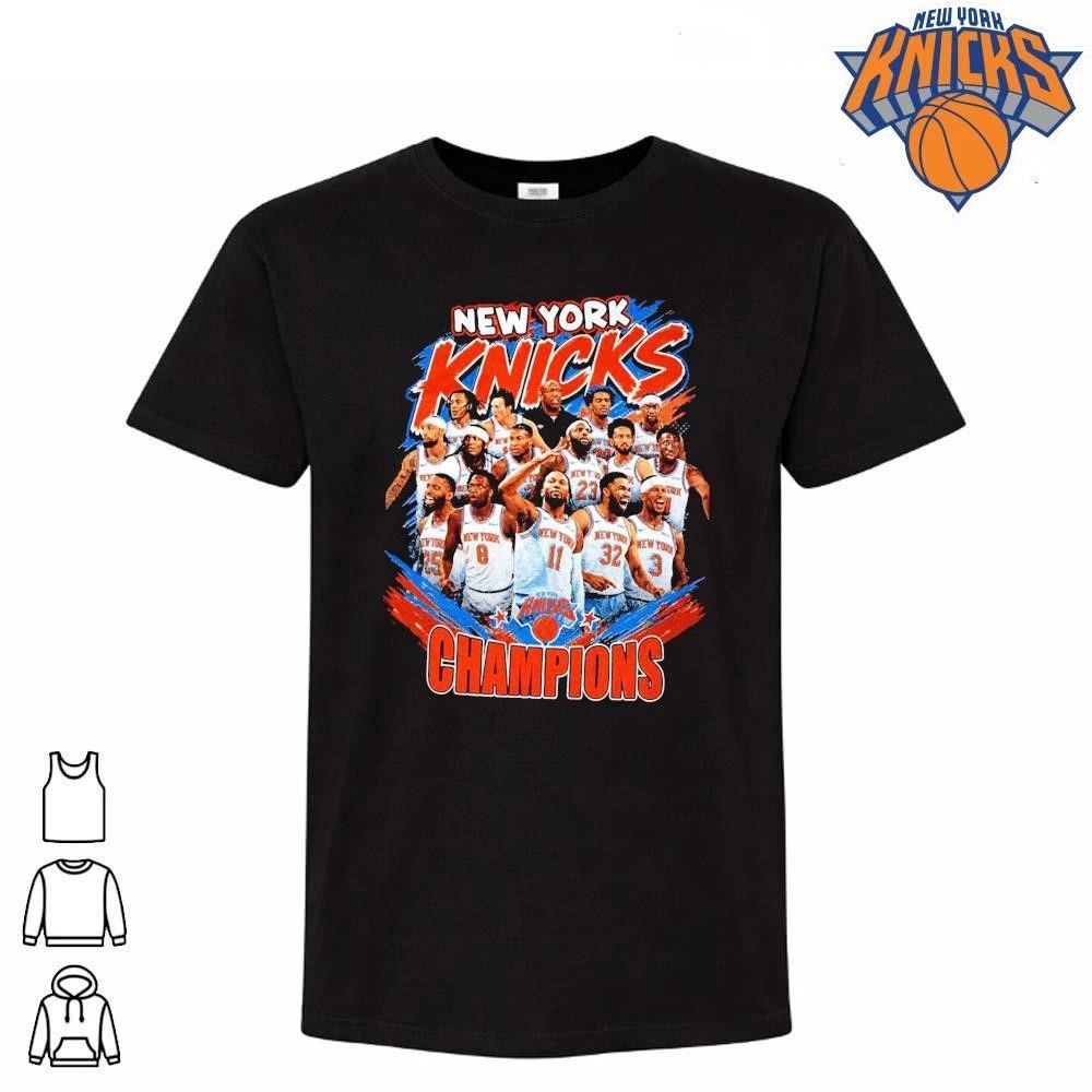 NEW YORK KNICKS CHAMPIONS Team Roster Basketball Fans NBA Finals 2026 Shirt