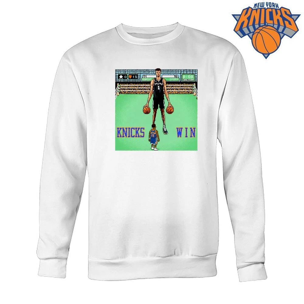New York Knicks Jalen Brunson Punch Out Victor Wembanyama Shirt
