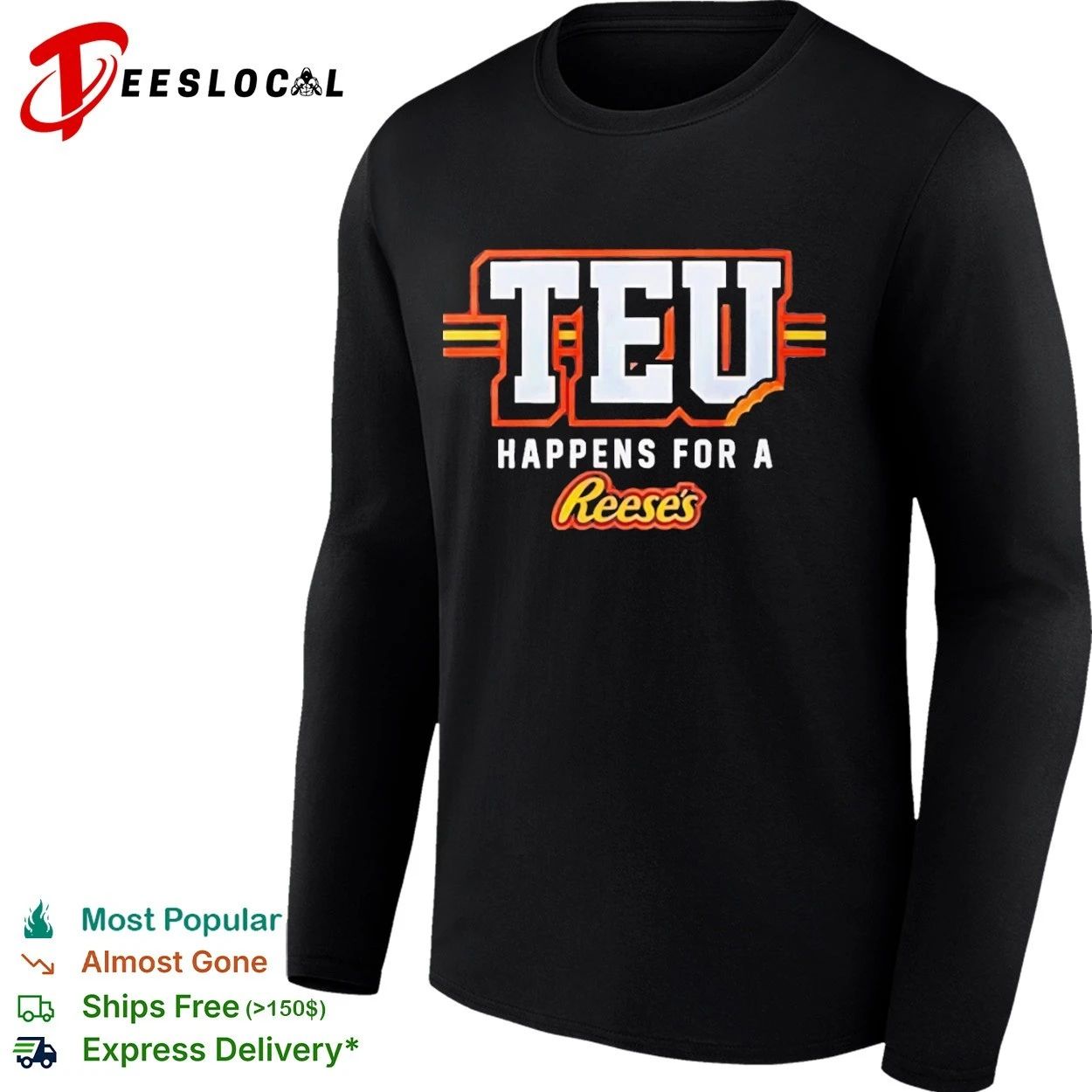 Travis Kelce TEU Happens for a Reese’s Kansas City Chiefs T-shirt