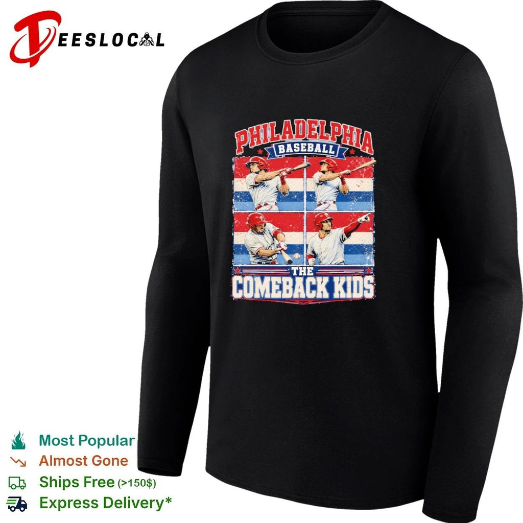 Philadelphia Baseball The Comeback Kids T-shirt