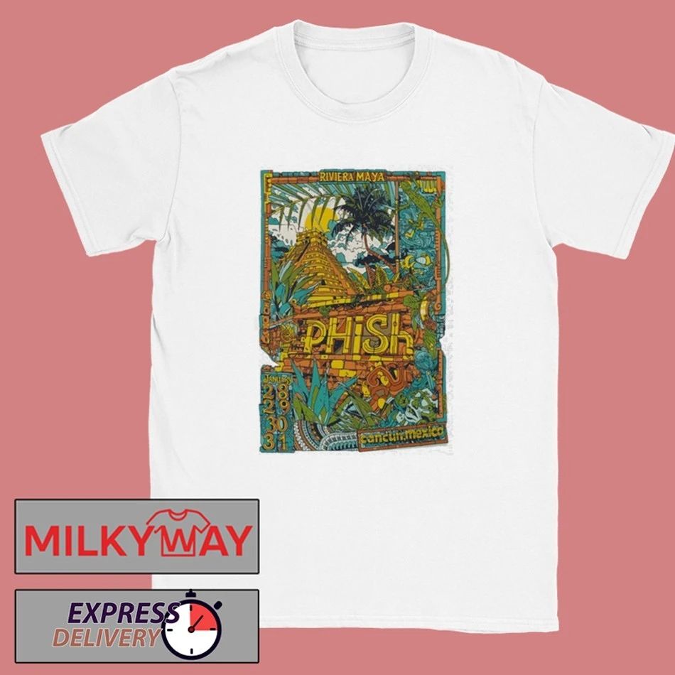 Phish Jan 28-31 2026 At Moon Palace Poster Shirt