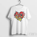 Classic Scratch Heart Logo Fall Out Boy T Shirts