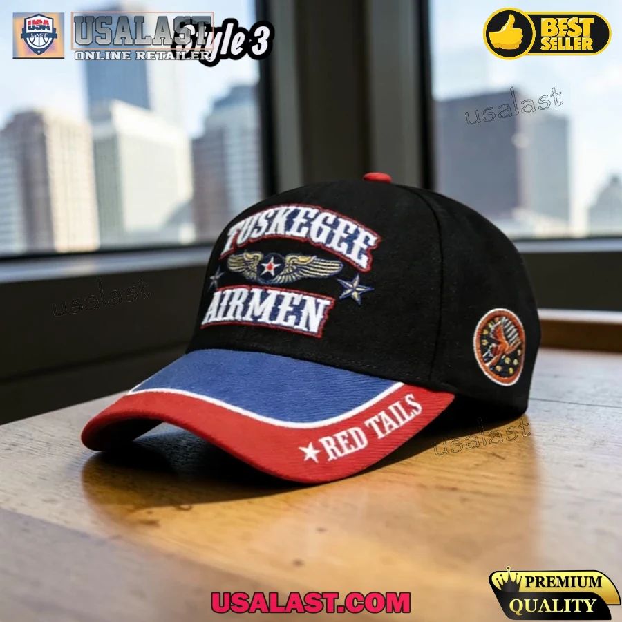 Tuskegee Airmen Red Tails WWII Legends Classic Cap