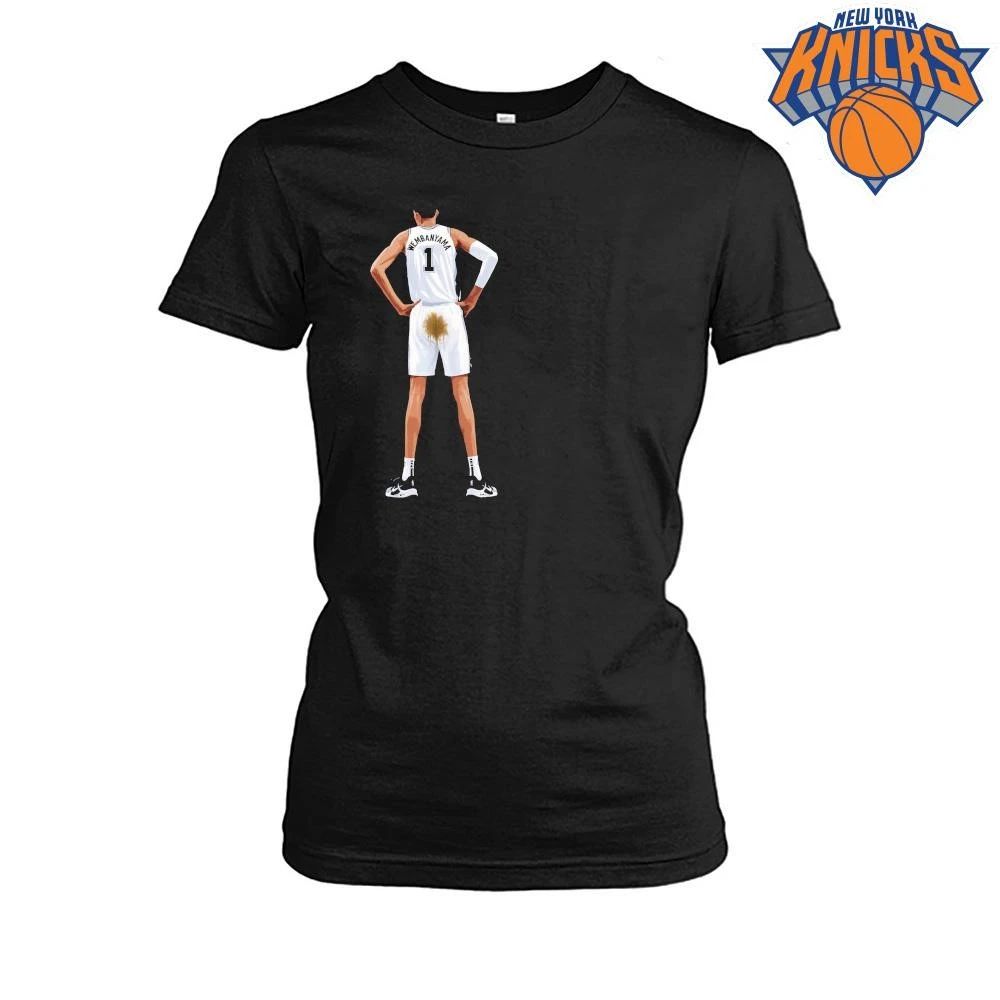 San Antonio Spurs Victor Wembanyama 1 Poop Stain Meme Graphic NBA Finals 2026 Shirt