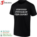 Certified Instagram CQB Expert tactical T-shirt