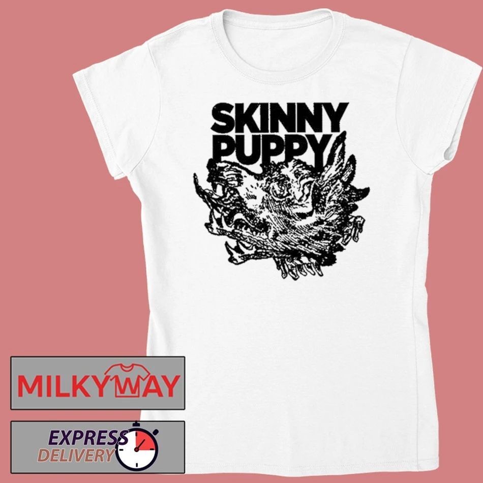 Skinny Puppy Hound White Shirt