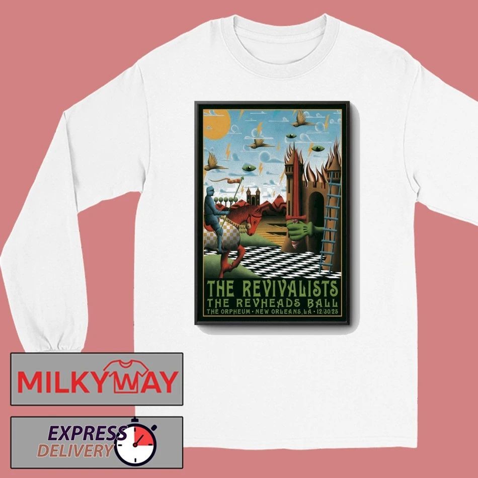 The Revivalists Orpheum Theater New Orleans LA Dec 30 2025 Poster shirt