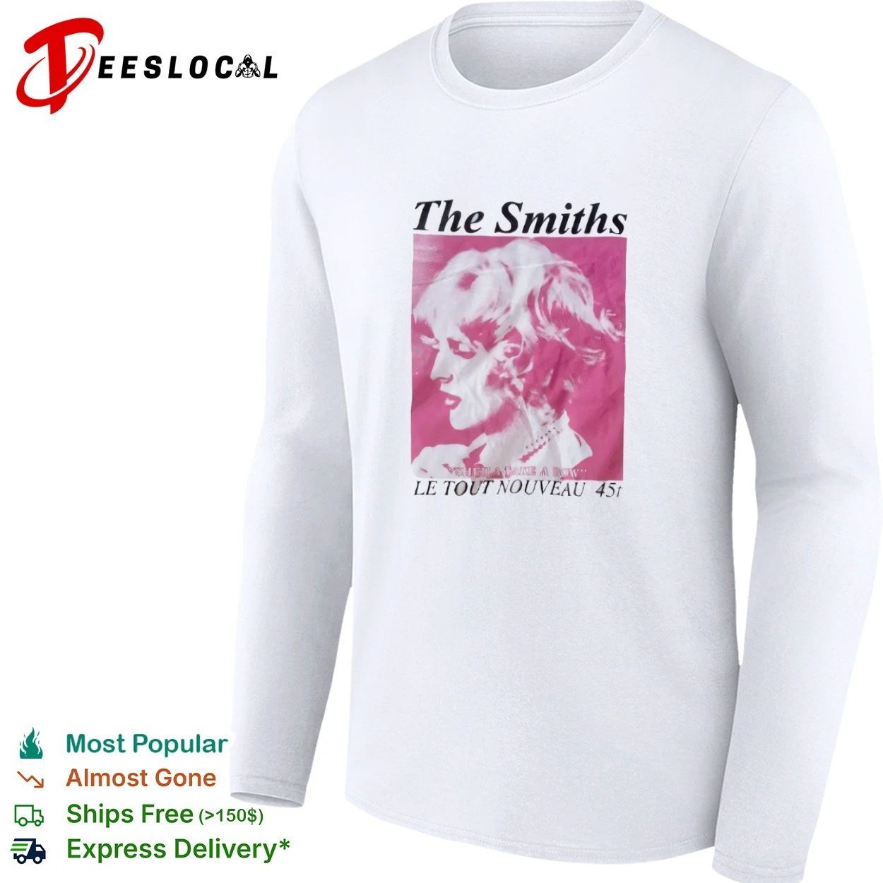 The Smiths Sheila Take a Bow Le Tout Nouveau 45t T-shirt
