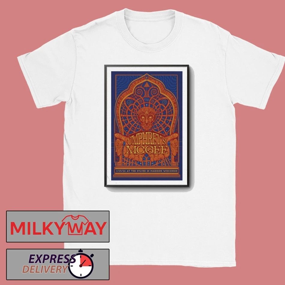 Umphrey’s McGee Madison, WI On January 23 2026 Event Poster shirt