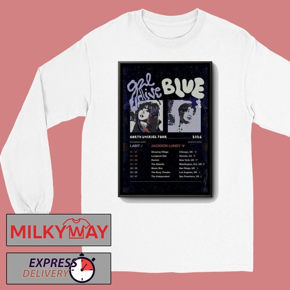 Galdive 2026 North America Tour Poster shirt
