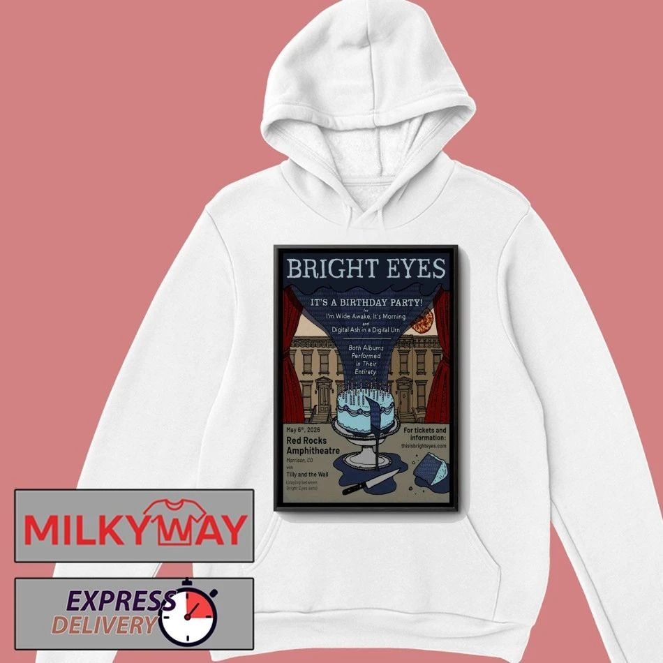 Bright Eyes Red Rocks Show On May 6 2026 Poster shirt