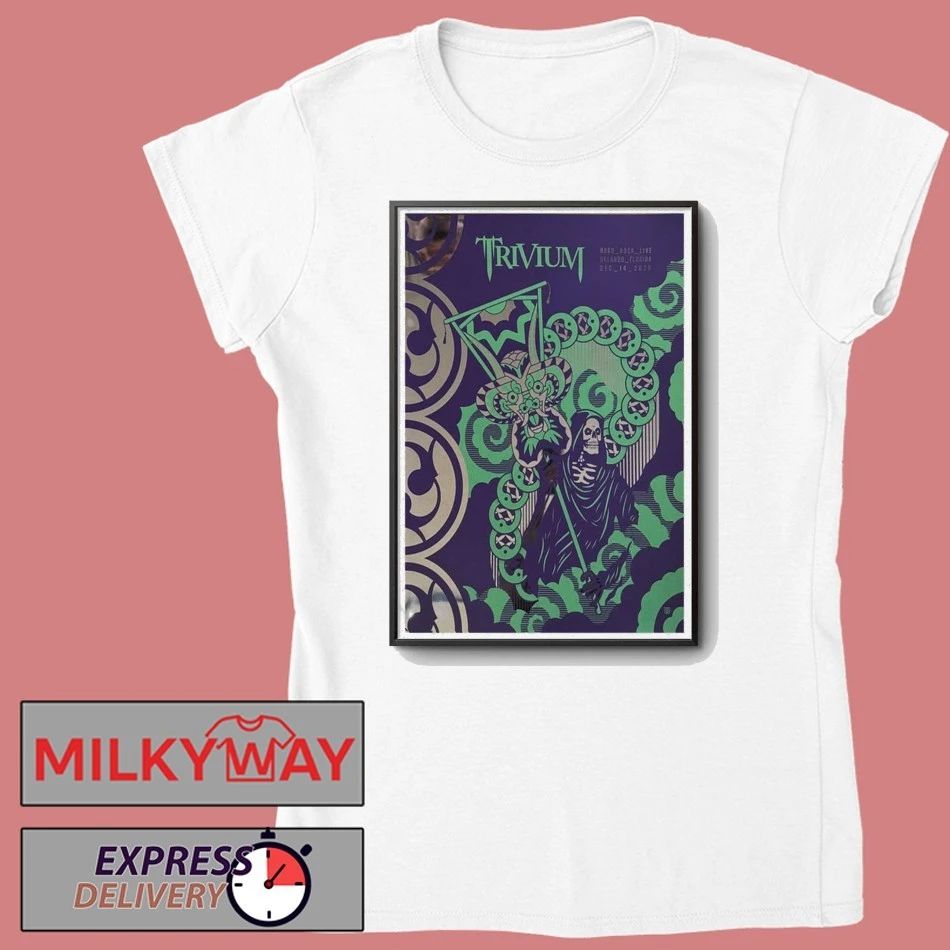 Poster Trivium Orlando, FL Dec 14 2025 shirt
