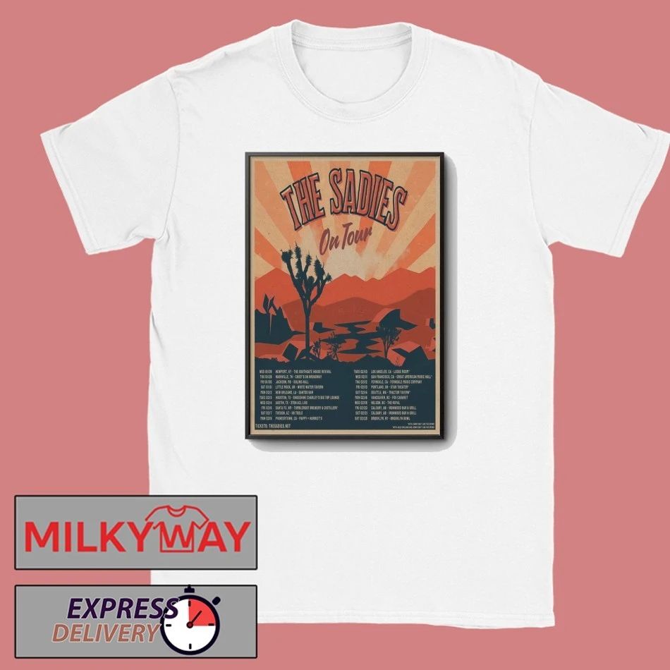 The Sadies Poster On Tour 2026 shirt