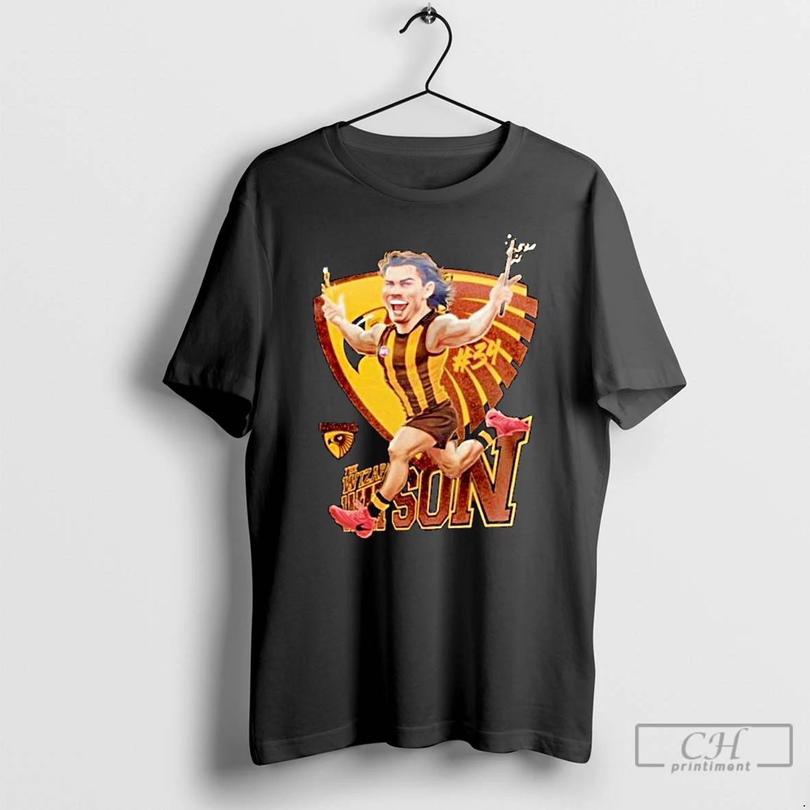 Classic Nick Watson Afl Hawthorn Football Ornaments T Shirts