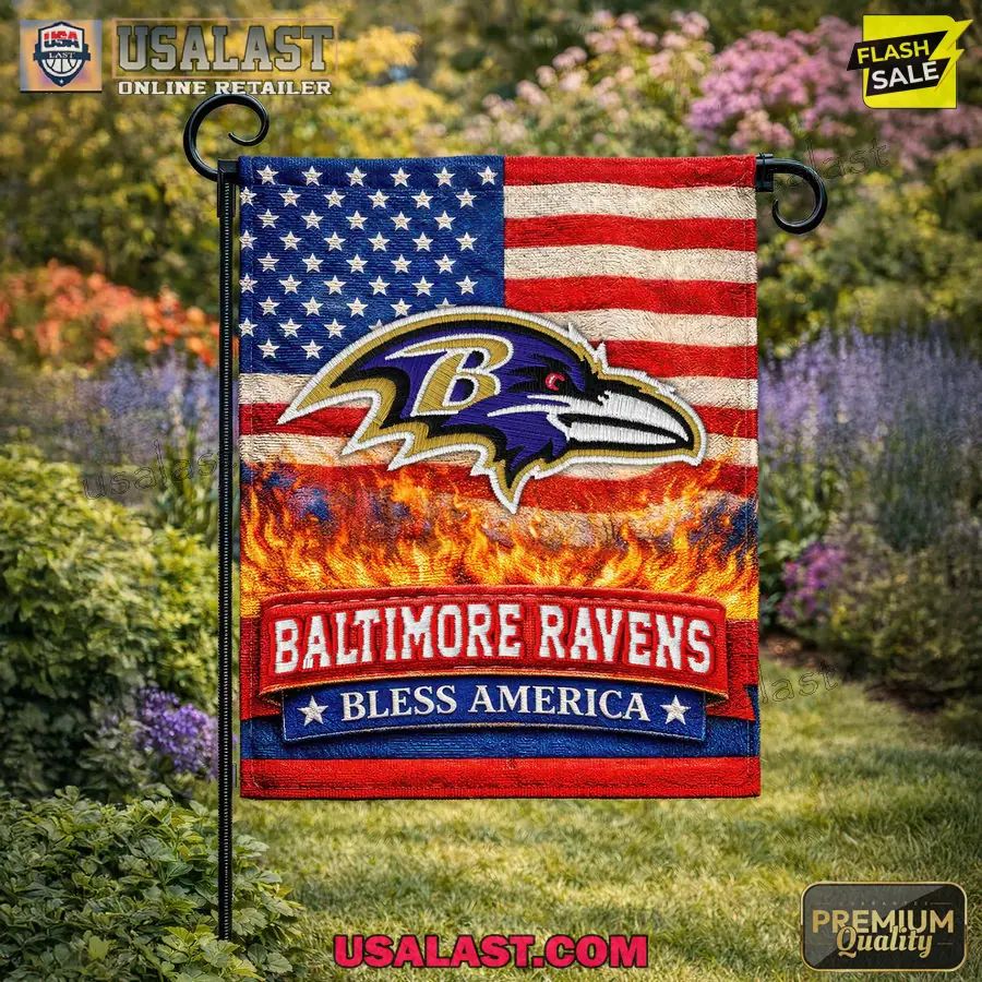 Baltimore Ravens 250th Anniversary America Freedom Flag