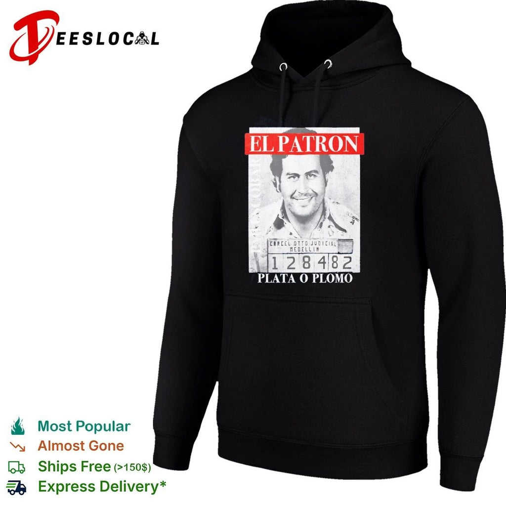 Pablo Escobar El Patron Plata o Plomo T-shirt