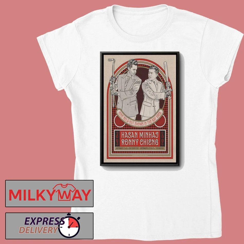 Hasan Minhaj And Ronny Chieng California Tour December 2025 Poster shirt