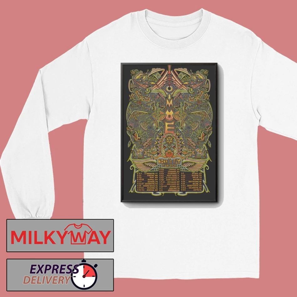 Poster Moe. Born To Fly Tour 2026 shirt
