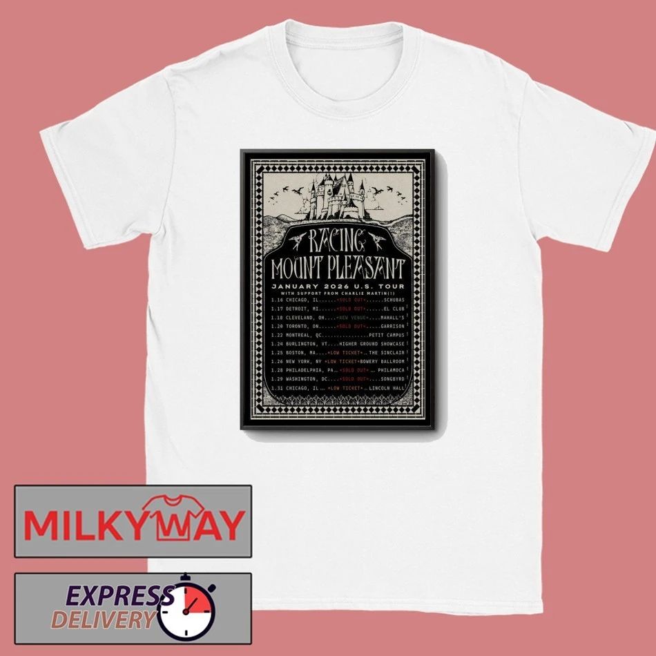 Racing Mount Pleasant Jan 2026 US Shows Poster shirt