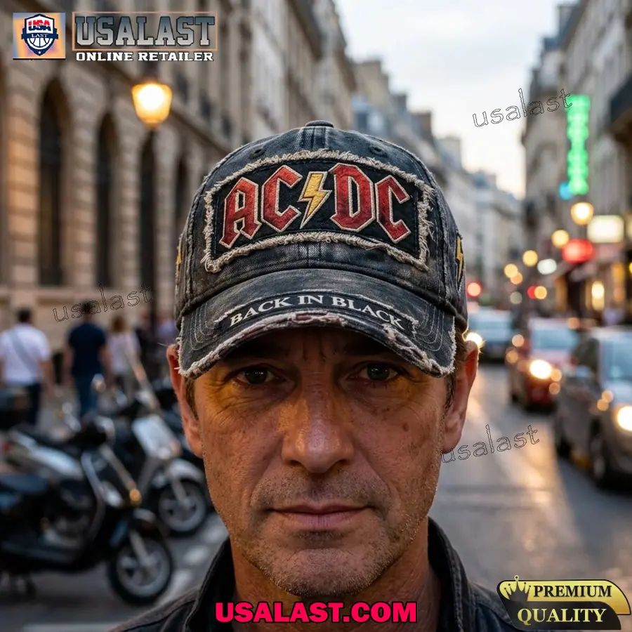 ACDC Black In Black Classic Cap