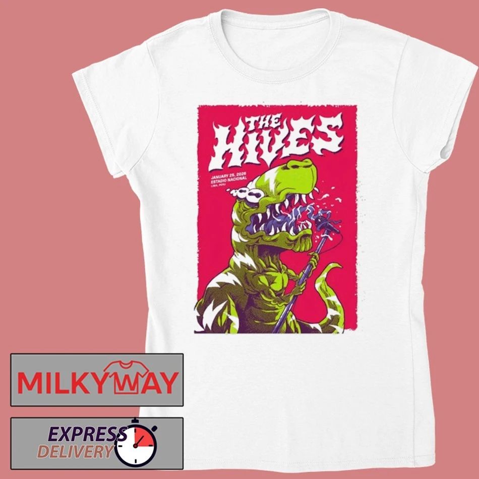 The Hives Jan 25 2026 Estadio Nacional Lima Peru Shirt