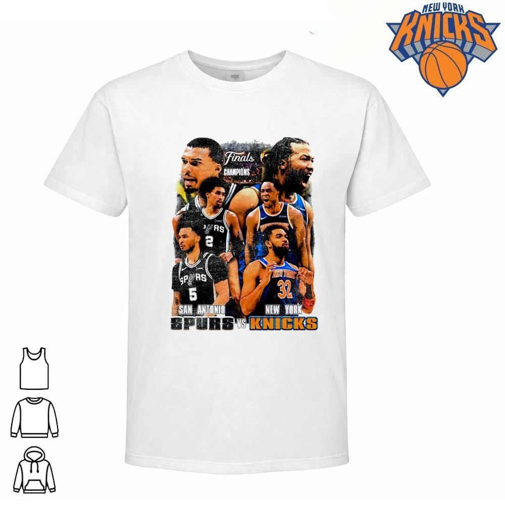 NBA Finals 2026 San Antonio Spurs vs New York Knicks Graphic Tee Basketball Shirt