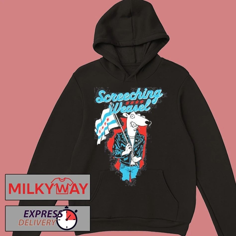 Screeching Weasel Chicago Weasel Shirt
