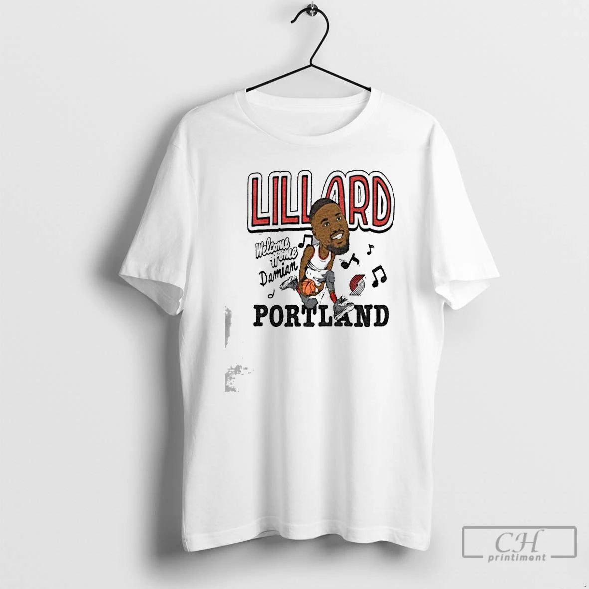 Classic Portland Trail Blazers Damian Lillard Welcome Home T Shirts