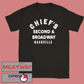 Chief’s Second & Broad shirt