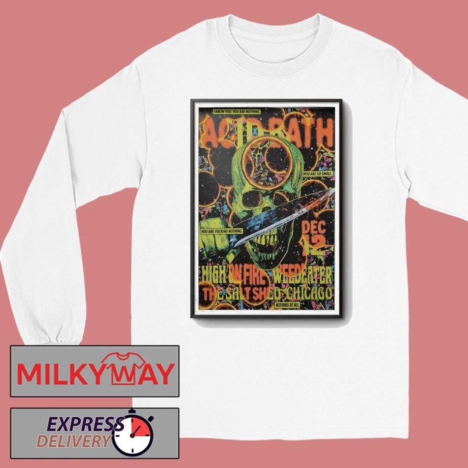 Acid Bath Dec 6 2025 Poster Denver shirt