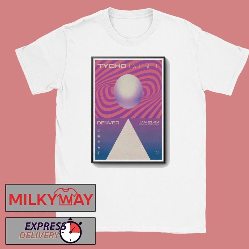 Tycho Jan 23 and 24 2026 Poster Denver, CO shirt